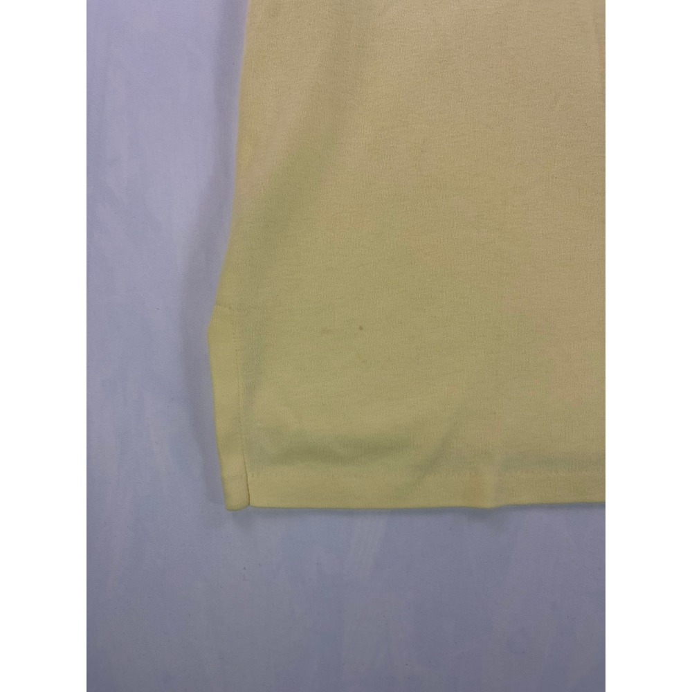 Vintage Polo Ralph Lauren Polo Shirt Mens Large Yellow USA Cotton Classic - Picture 8 of 11